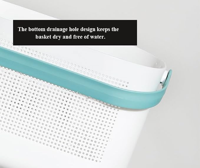 Plastic Shower Caddy with One Handle, Shower Caddy Organizer Tote Portable - Image 5