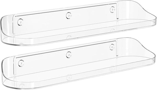 SpaceWhisper Floating Shelves for Wall, Living Room, Display Hanging Shelf by Unknown