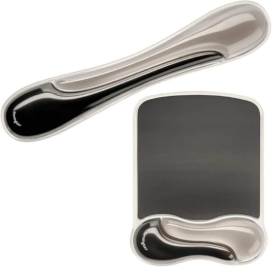 Kensington Mousepad and Gel Wrist Rest, 11-2/5" x 17-7/10", Ergonomic Design by Kensington
