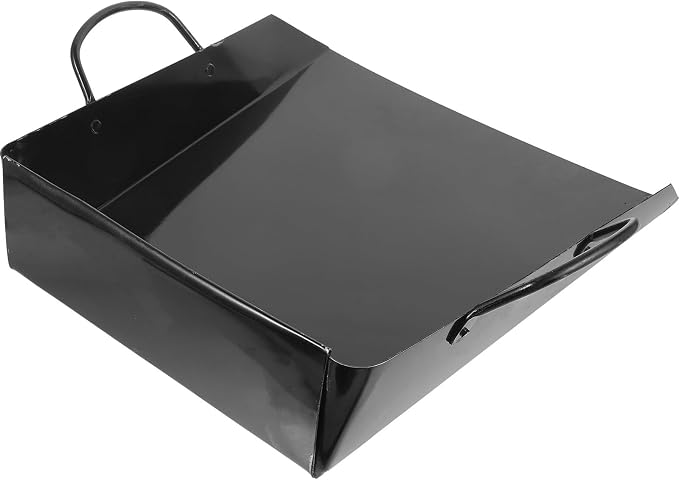 VOSAREA Handheld Dustpan with Handle, Reusable Metal Dust Pan by VOSAREA