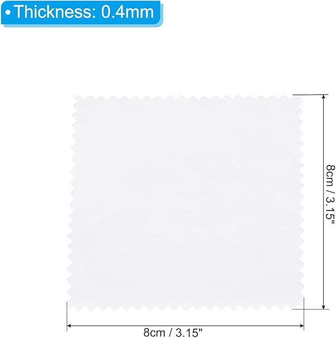PATIKIL 3.15x3.15" Jewelry Cleaning Cloth - Image 2