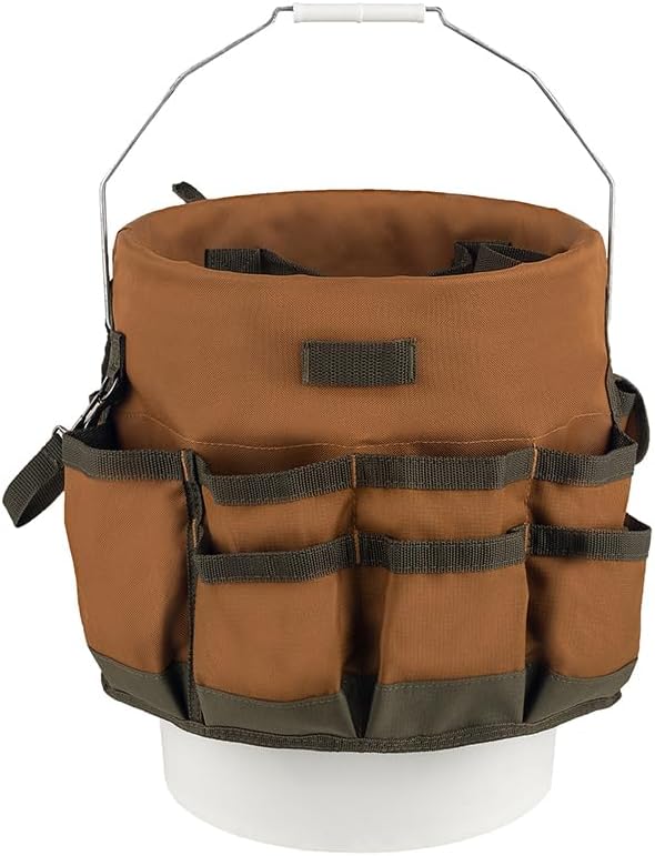 Bucket Boss The Bucketeer Bucket Tool Organizer in Brown - Image 7