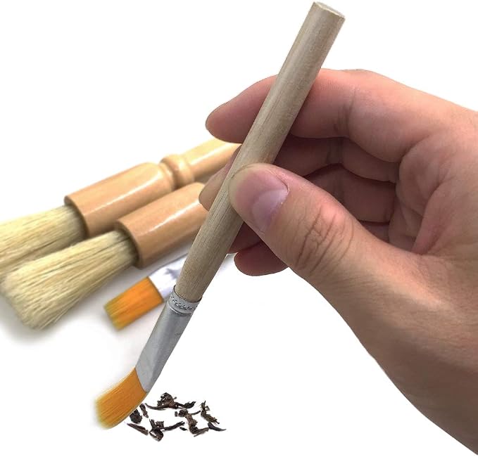 4 Packs Coffee Grinder Brush, DanziX Wooden Cleaning Brush - Image 9