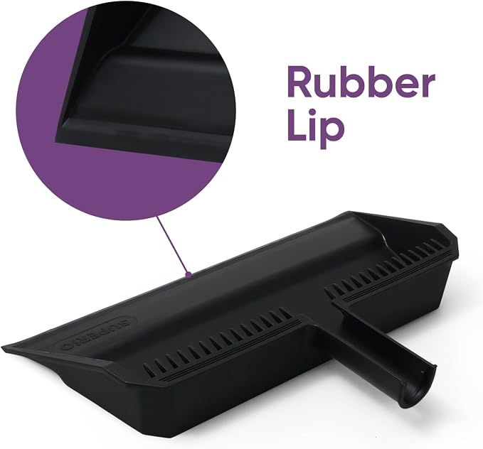 Superio 2-Pack Wide Plastic Dustpan - Image 4