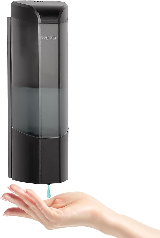 Automatic Soap Dispenser, Wall Mounted Liquid Soap Dispenser 24.6oz/700ml by bosharon