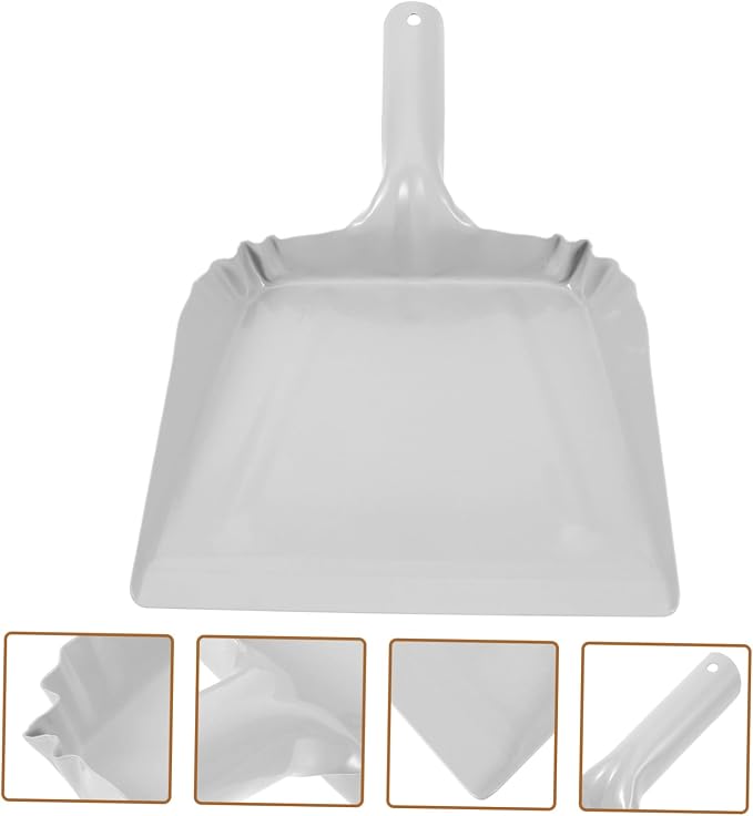 Unomor Metal Dustpan Handheld Small Pan Handle - Image 6