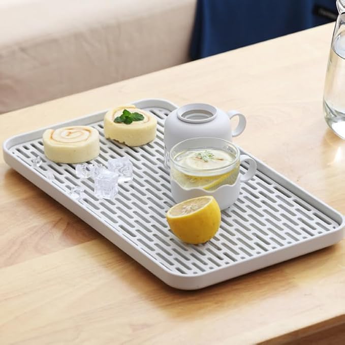 Bottle Drying Rack with Dual Layer Drain Tray 12.20X6.88X0.98In Kitchen - Image 5