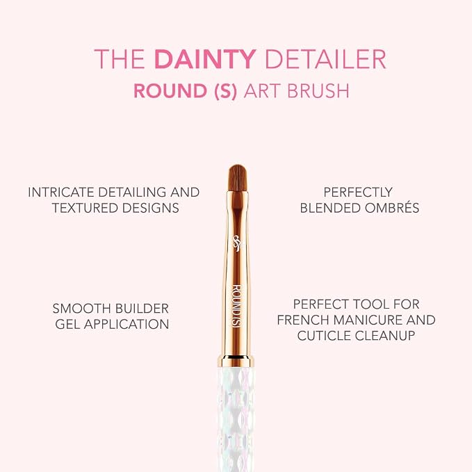Kiara Sky Nail Art Brush | S Round | Perfect - Image 3