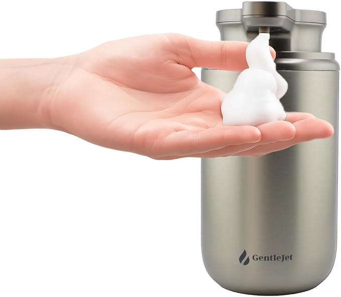 WaveJet Automatic Foaming Soap Dispenser by GentleJet