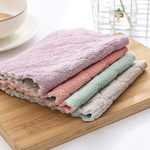 kimteny 12 Pack Kitchen Cloth Dish Towels, Premium Dishcloths, Super Absorbent - Image 5