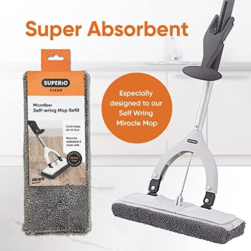 Superio Microfiber Mop Head Replacement - Image 3