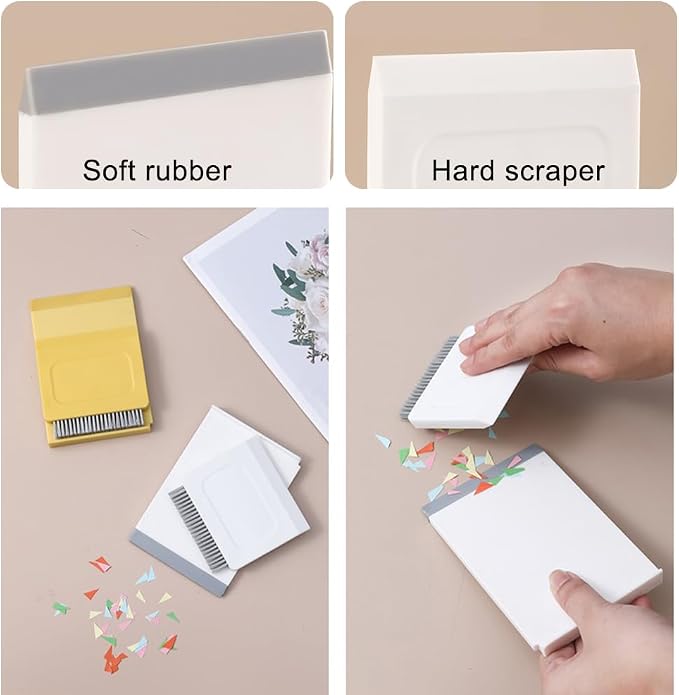 Kitchen Sink Squeegee and Countertop Brush, 3 in 1 Mini Squeegee Sponge - Image 6