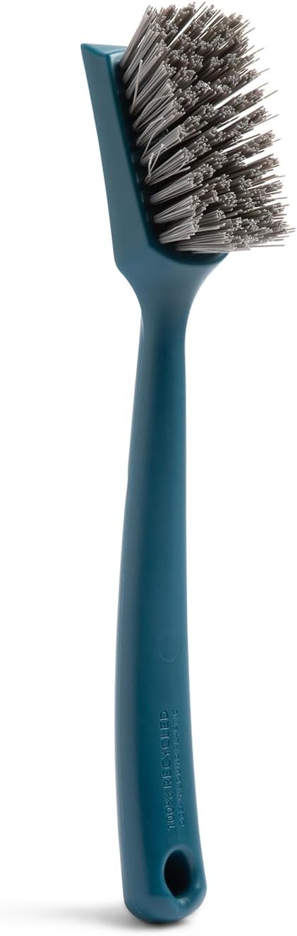 Full Circle Clean Ocean Dish Brush, Ergonomic Grip, Non-Stick Safe, Durable by FULLCIRCLE