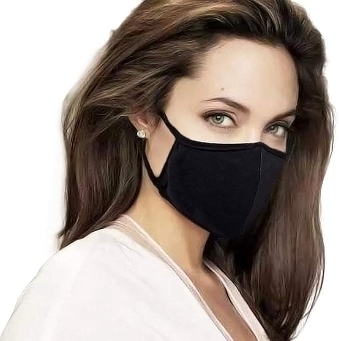 Pack 8 Black Dust Mouth Mask - Image 6