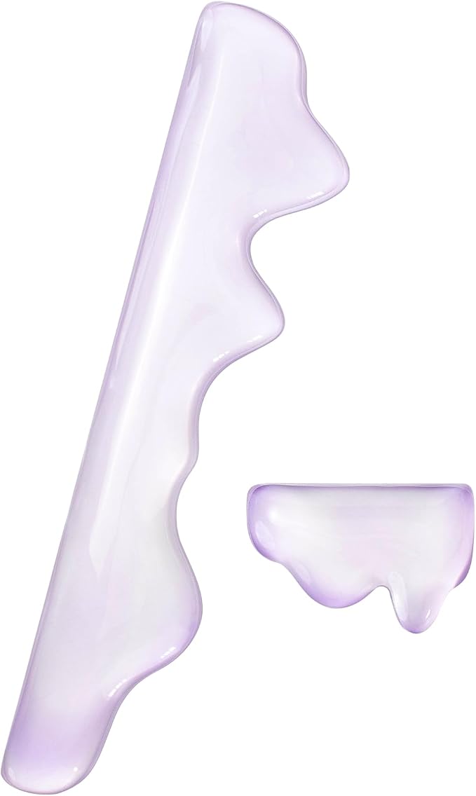 Clear Gel Wrist Rest for Keyboard and Mouse, Wrist Rest Set, Cute Ergonomic by Sumgsn