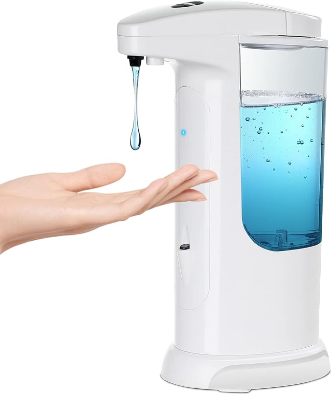 Automatic Soap Dispenser 400ml/13.5oz, HandsFree Soap Dispenser Seals by AicLuze