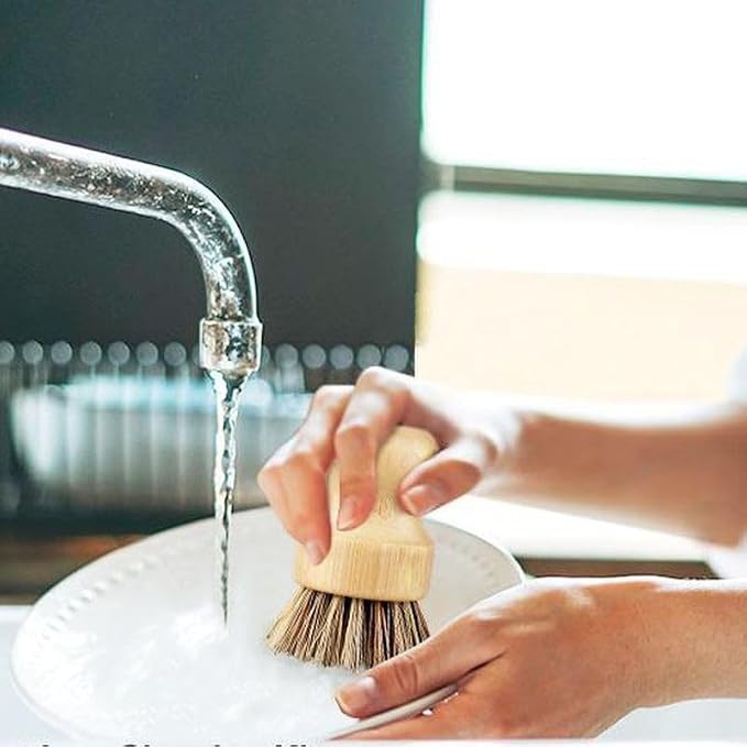 6 Pcs Bamboo Wok Brush - Image 8