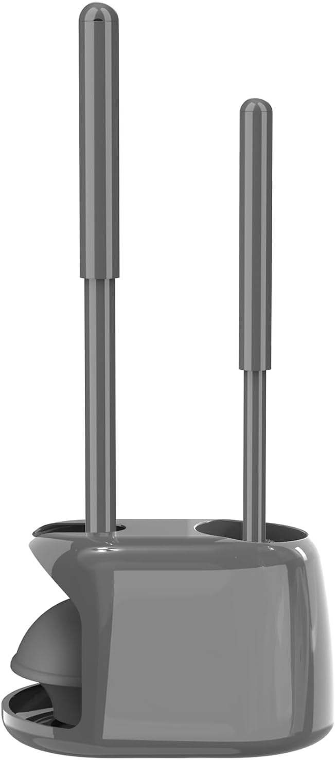 SetSail Toilet Brush and Plunger Set, Toilet Plungers by SetSail