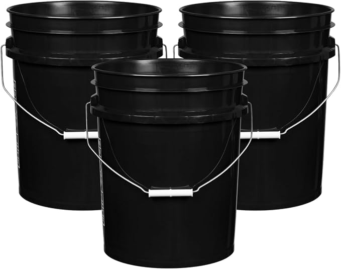 House Naturals 5 Gallon Premium HPDE Plastic Bucket by House+Naturals