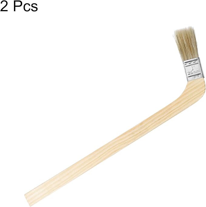 HARFINGTON Paint Brush 2Pcs 1" Brush Width Reusable Variety Angle Bend Brushes - Image 3