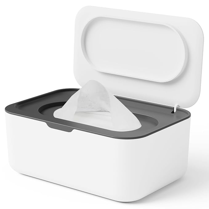 Wipes Dispenser, Wipe Holder for Baby & Adult, Seposeve Refillable Baby Wipe by Seposeve
