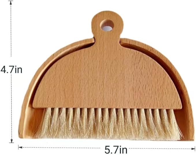Dustpan and Brush Set Small Broom and Dustpan Set Dust Pan and Brush Set - Image 5
