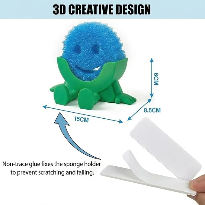 Creative Hanging Sponge Holder - Image 3
