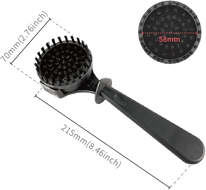 Espresso Coffee Machine Cleaning Brush Espresso Group Head Brush Detachable - Image 2
