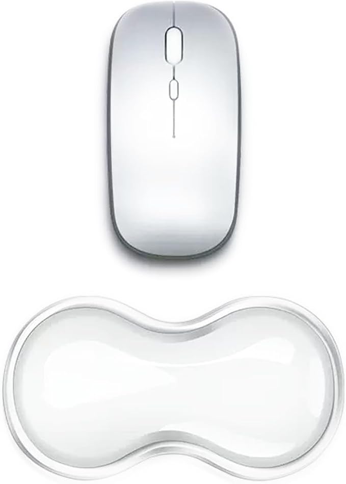Mouse Wrist Rest Pad, 5.71" Ergonomic Cool Silicone Gel Wrist Support Pad by Unknown