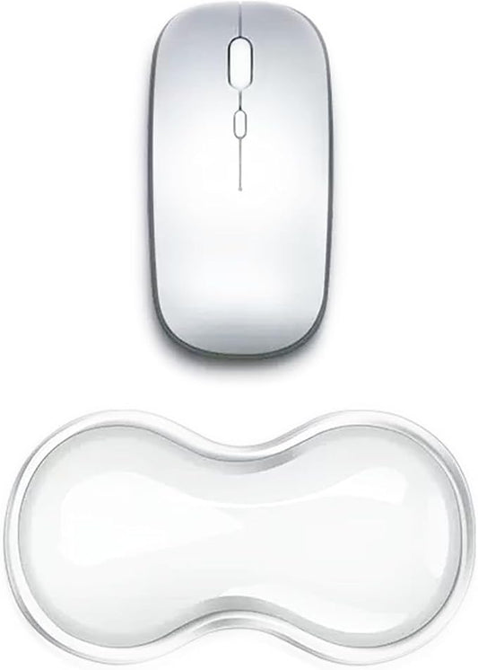 Mouse Wrist Rest Pad, 5.71" Ergonomic Cool Silicone Gel Wrist Support Pad by Unknown