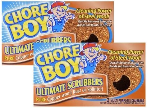 Chore Boy Copper Scouring Pad 4 Count by CHORE+BOY