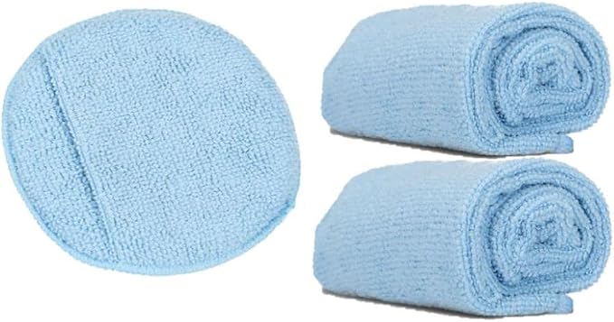 Leather CPR Microfiber Applicator Sponge & 2pcs 16in Towels by CPRCleaningProducts