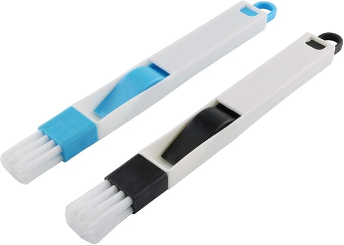 E-outstanding Window Groove Cleaning Brush 2PCS Window Track Door Groove Corner - Image 4