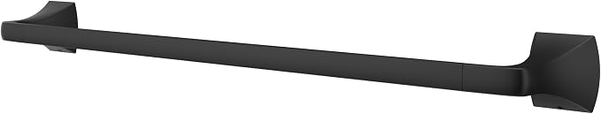 Pfister Bruxie Bath Towel Bar for Bathroom, Wall-Mounted, Matte Black Finish by Pfister
