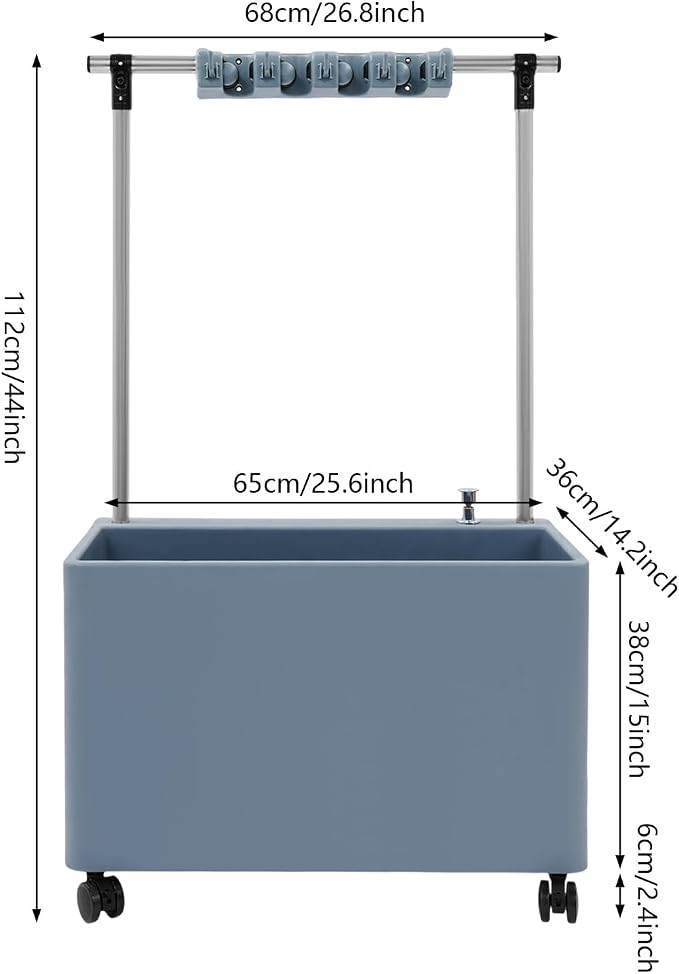 Floor Mop Sink, Mop Service Basin - Image 3