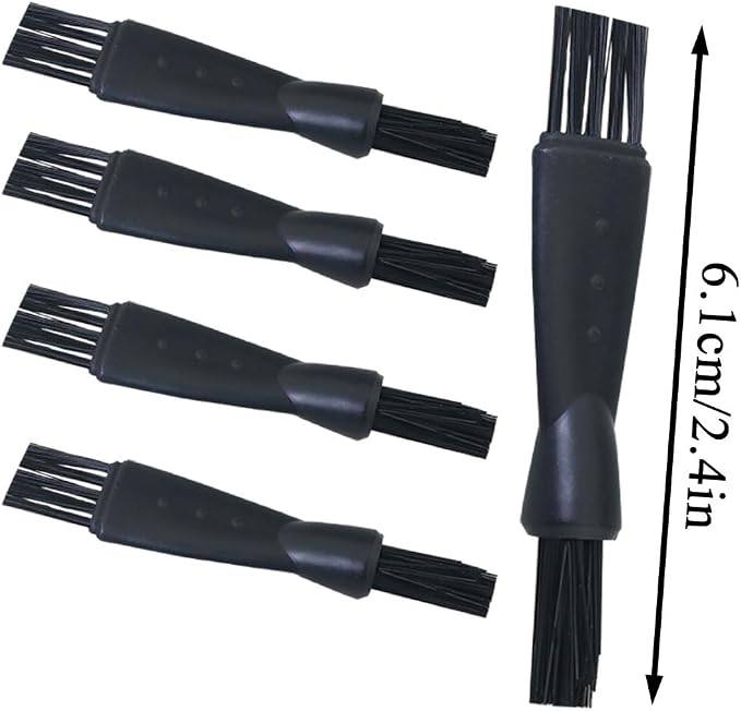 8PCS Dual Head Plastic Cleaning Brush 60mm/2.4in Keyboard Brush Chain Brush - Image 2