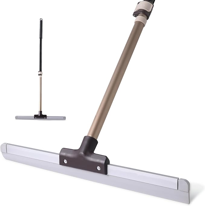 Eyliden Rubber Floor Squeegee, Quick Water & Foam Removal Broom | Heavy-Duty by Eyliden