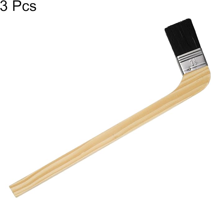 HARFINGTON Paint Brush 3Pcs 1.5" Brush Width Reusable Variety Angled Bend - Image 3
