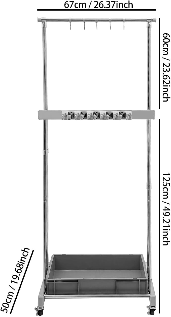 Garden Tool Organizer, 10 Slots - Image 7