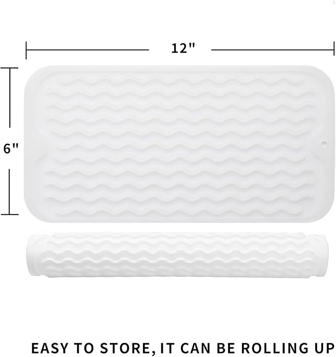 Silicone Dish Drying Mat for Multiple Usage, Easy clean, Eco-friendly, - Image 2