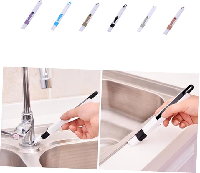 FRCOLOR 3pc Detachable Window Door Track Brush Cleaning Tool - Image 8