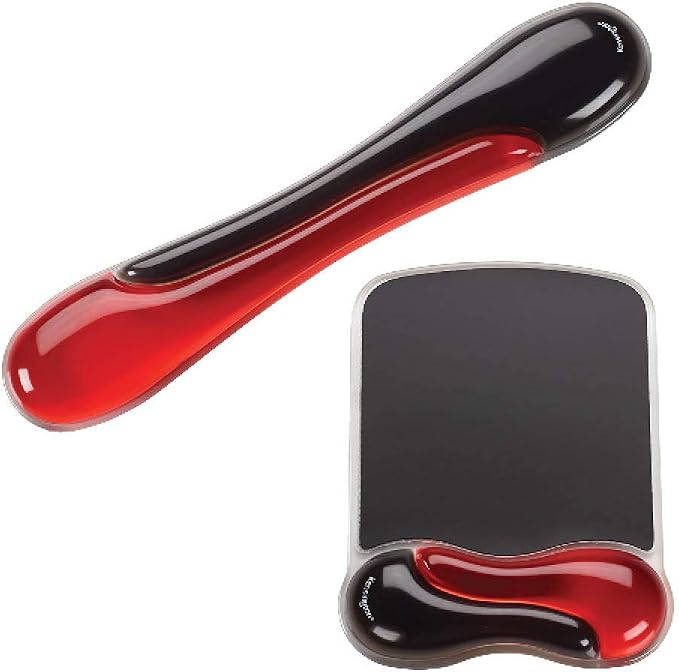 Kensington Duo Gel Mouse & Keyboard Wrist Rest Bundle Set, Ergonomic Keyboard by Kensington