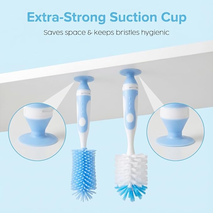 4-in-1 Baby Bottle Brush Set, Bottle Brush - Image 5