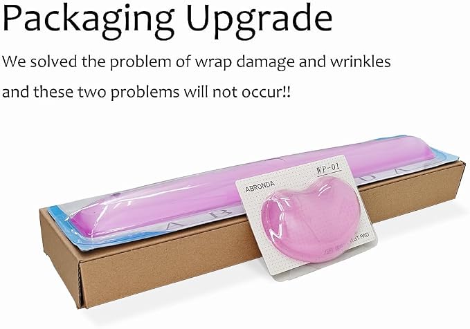 Gel Keyboard & Mouse Wrist Rest Set - Image 2