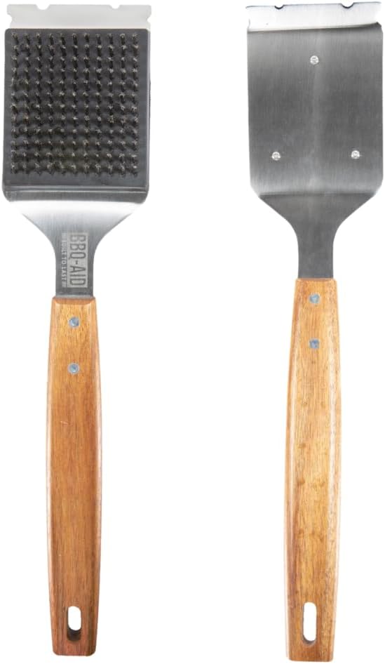 BBQ-Aid Grill Brush and Scraper - Image 7