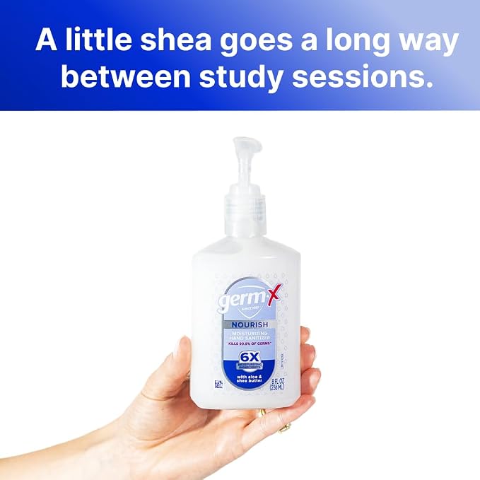 Germ-X Nourish Hand Sanitizer, 2-in-1 Moisturizing and Sanitizing Formula - Image 10