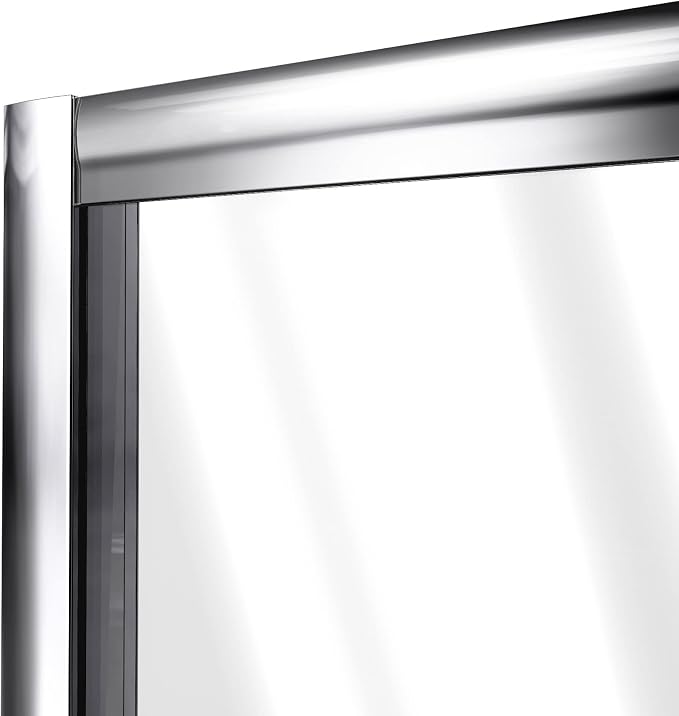 DreamLine Flex 44-48 in. W x 72 in. H Semi-Frameless Pivot Shower Door in - Image 2