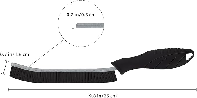 Hard Bristle Crevice Cleaning Brush - Image 7