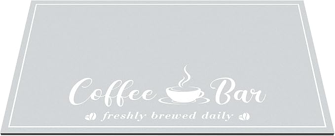 Absorbent Coffee Mat, Fashion Dish Drying Mat - Image 9