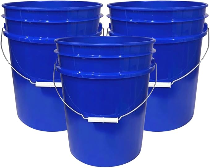 House Naturals 5 Gallon Premium HPDE Plastic Bucket by House+Naturals